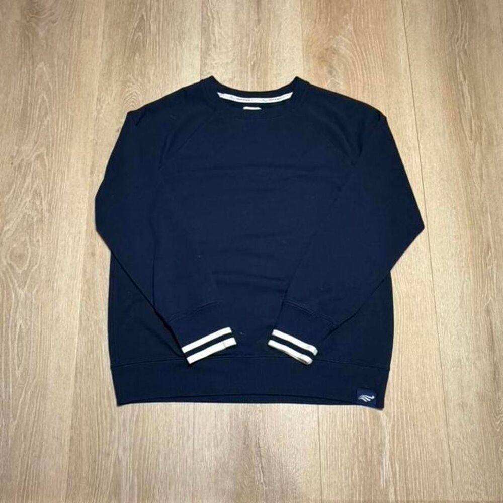 Llbean Men's Navy and Blue Sweatshirt